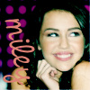A static image shows a person with dark hair resting their chin on a hand, set against a dark background with purple polka dots and pink cursive text.
