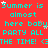 Red background with cyan text repeating 'Summer is almost here baby here baby party all the time! <THE TIME!' and small white stars scattered throughout.