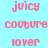 A static image with a light blue background and white dots, displaying repeated text in pink pixelated font