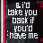 Pixelated text reads "I'd take you back if you'd have me" on dark background with red and cyan vertical stripes.