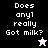 Pixelated text "Does any1 really Got milk?" appears on four colored backgrounds with a star icon changing from white to black.