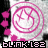 Animated contact sheet of a pink smiley face icon with 'BLINK:182' text, showing frame-by-frame animation changes in the smiley's mouth and surrounding elements.