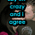 A pixelated image of two people kissing with overlaid text in cyan and purple, dated 12-7-08.