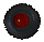 Two circular pixelated icons with dark outer rings and central red areas showing color variation between frames.