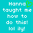 A static image with cyan background displays white pixelated text and a green heart symbol.
