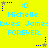 Yellow background with repeated cyan text 'Michelle loves James FOREVER.' and blue star emoticons, showing animation changes in star positions.