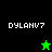 Four display the text 'DYLAMV7' with a green star and black star icon changing between frames