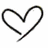 Black and white pixelated image with a hand-drawn heart outline, four text blocks in blocky font, and a signature.
