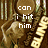 Pixelated character with brown hair and brown clothing appears in four with changing text overlays