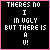 Two side-by-side pixelated display identical text with color inversion between them, framed by a pink border