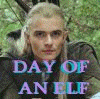 six showing a character with long blonde hair in various poses and backgrounds with overlaid text labels