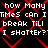 Pixelated text repeats across a black background with red diamond-shaped overlays, creating a mirrored visual effect.