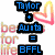 Two side-by-side pixelated text-based icons with distinct color schemes and backgrounds.