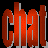Three pixelated 'chat' text icons in red, gray, and yellow arranged vertically on a black background with one empty space.