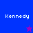 Four display the name 'Kennedy' with a star icon changing color between blue and purple backgrounds