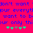 Pixelated text on bright pink background with blue letters and green/gray symbols below.
