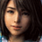 Pixelated close-up of a person with dark hair and light skin, likely from an anime-style character icon.