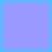Static blue pattern with cyan lines forming rectangular sections on a solid light purple background