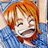 Pixelated image of a character with orange hair and blue clothing, next to text reading 'Anime IM' and 'com' on a black background.