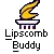Pixelated icon shows a torch on a pedestal with text 'Lipscomb Buddy' below, all on gray background.