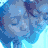 Animated icon shows a blue cartoon character with closed eyes, a white-dressed figure with a headband, and pink heart patterns on a white background.