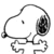 Pixelated grayscale icon of a cartoon character with a large rounded head, small dot eyes, and a dark circular ear, holding a star-shaped object.