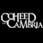 A static contact sheet frame showing a promotional graphic for Coheed and Cambria's album IV with text indicating release date 9/20, featuring stylized band name in white script, large red Roman numeral IV, and store release information on black background.
