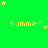 Green background with yellow text and star symbols in a pattern