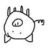 A pixelated cartoon character with a single eye, spiky top, and small limbs appears alongside text reading "I feel" and "wonly" on separate lines.