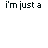 Animated sequence showing text 'i'm just a kid' and 'and life is a nightmare' in black and blue pixelated font on white background with dotted outlines.
