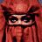 A 48x48 pixel animated contact sheet showing three distinct frames of a celebrity-themed buddy icon with red, dark, and light color schemes across sampled frames.