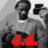 Two grayscale figures in formal attire with a red 'J.d.' text overlay on a pixelated background.