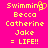 Yellow pixelated text on bright pink background with one version showing a heart symbol replacing the 'g' in Swimming.