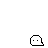 Pixelated icon set with white ghost-like figures, cyan guns, and a black skull-and-crossbones symbol on a gray platform.