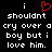 Black background with white pixelated text and a red heart symbol above the text.
