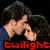 Animated sequence of two people in close proximity with red text reading 'twilight' below them on a black background.