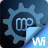 Pixelated blue gear icon with central 'MP' letters and white 'WM' text on a blue gradient background.
