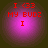 Four circular icons with pink gradient backgrounds display red text reading "I <33 MY BUDZ" and a single "I" below, varying in brightness.