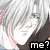 Four anime-style character arranged in a with text overlays: 'me?', 'evil?', 'well...', 'yes!'