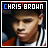 Animated contact sheet of a Chris Brown icon showing 10 sequential frames with slight facial expression and text variations.