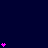 Dark blue background with scattered pink heart-shaped pixels, some forming vertical stacks of two or three hearts.