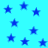 Blue stars scattered across a light blue background with no visible motion or text.