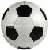 Four soccer ball icons arranged in a , with red X overlays on two and blue text reading "I HATE SOCCER" on the bottom right