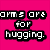Six pixelated text in pink, red, black, orange, green, and purple with phrases about arms, boys, sluts, best friends, kissing, and hugs