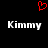 Red pixelated heart symbol above two identical white text labels on black background.