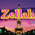 Pixelated collage with four quadrants showing text and imagery including Eiffel Tower, makeup palette, abstract shapes, and heart outline.