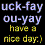 A 45x45 pixel animated contact sheet showing two frames of a text-based buddy icon with Pig Latin and website branding on separate backgrounds.