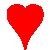 Pixel art buddy icon showing two characters under a heart symbol that changes from solid to broken, with text below reading "I miss you!"