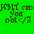 Four pixelated display identical text and symbols on distinct solid backgrounds: green, light gray-green, pink, and muted green