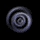 circular animated icons with concentric rings in shades of gray and blue on a black background, showing subtle motion changes across frames